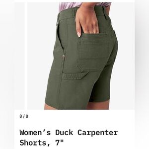 Dickies Duck Carpenter Shorts, NWT